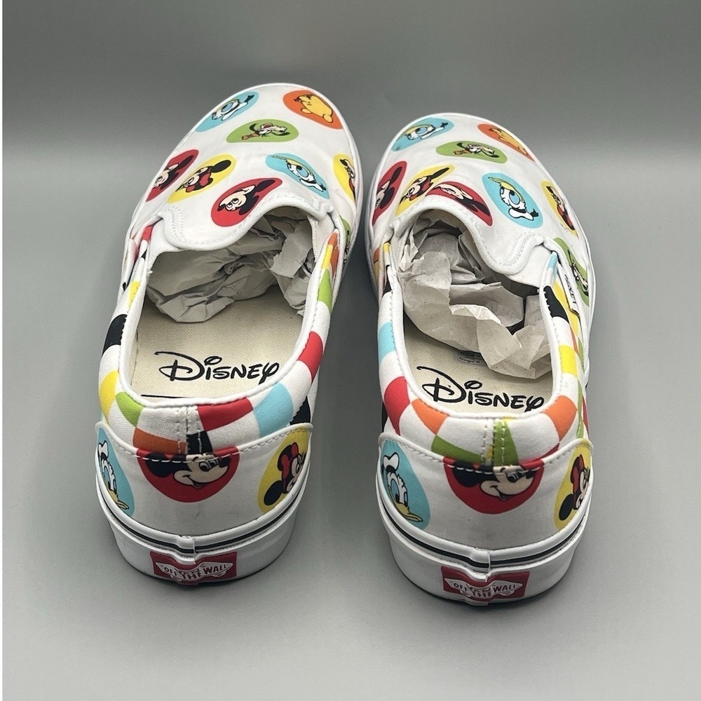 Vans Classic x Disney 50th Anniversary Mickey & Friends Canvas - Men's Size 9 - Picture 4 of 8